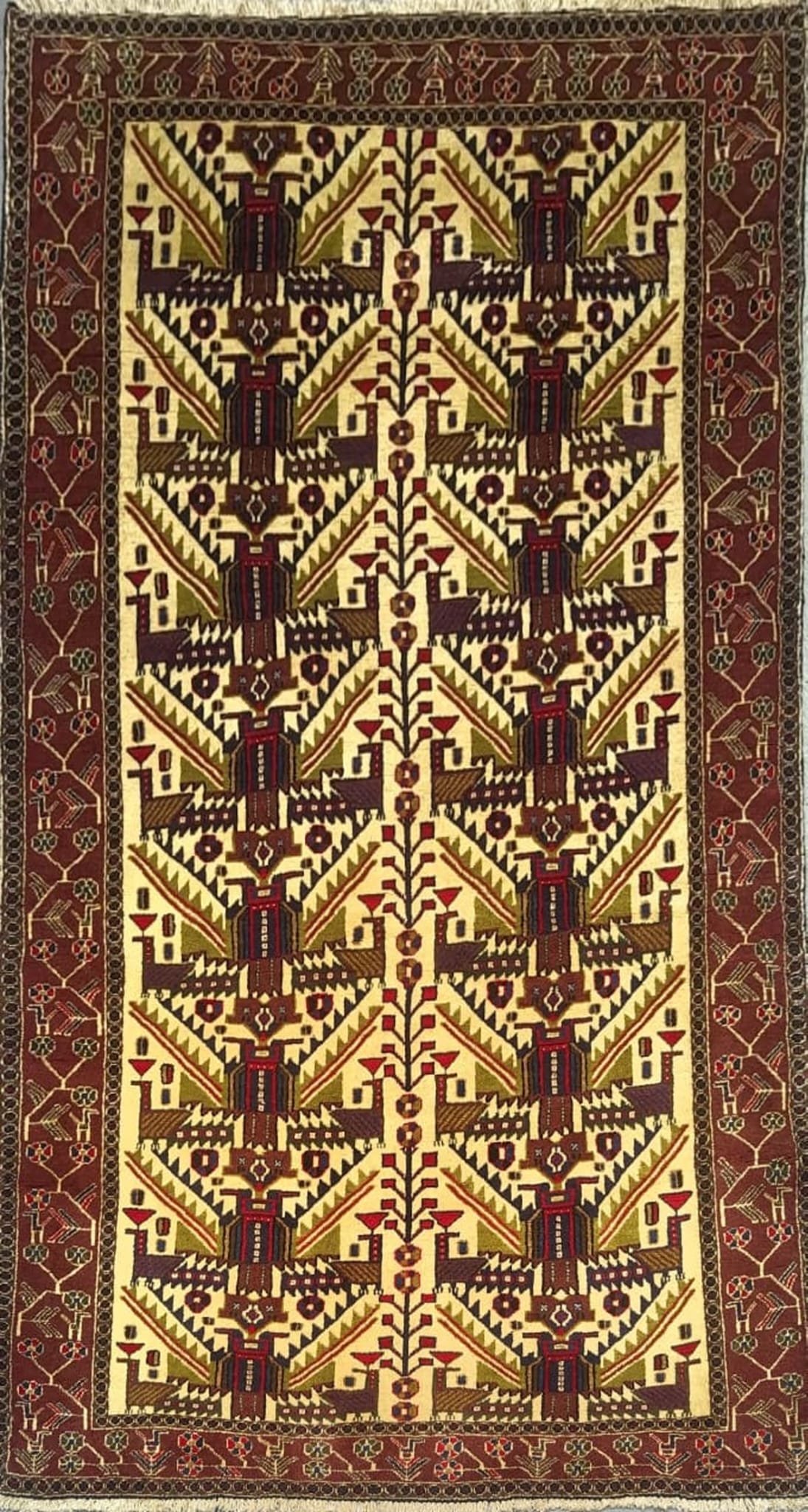 Authentic Persian Rug – All-Over Motif