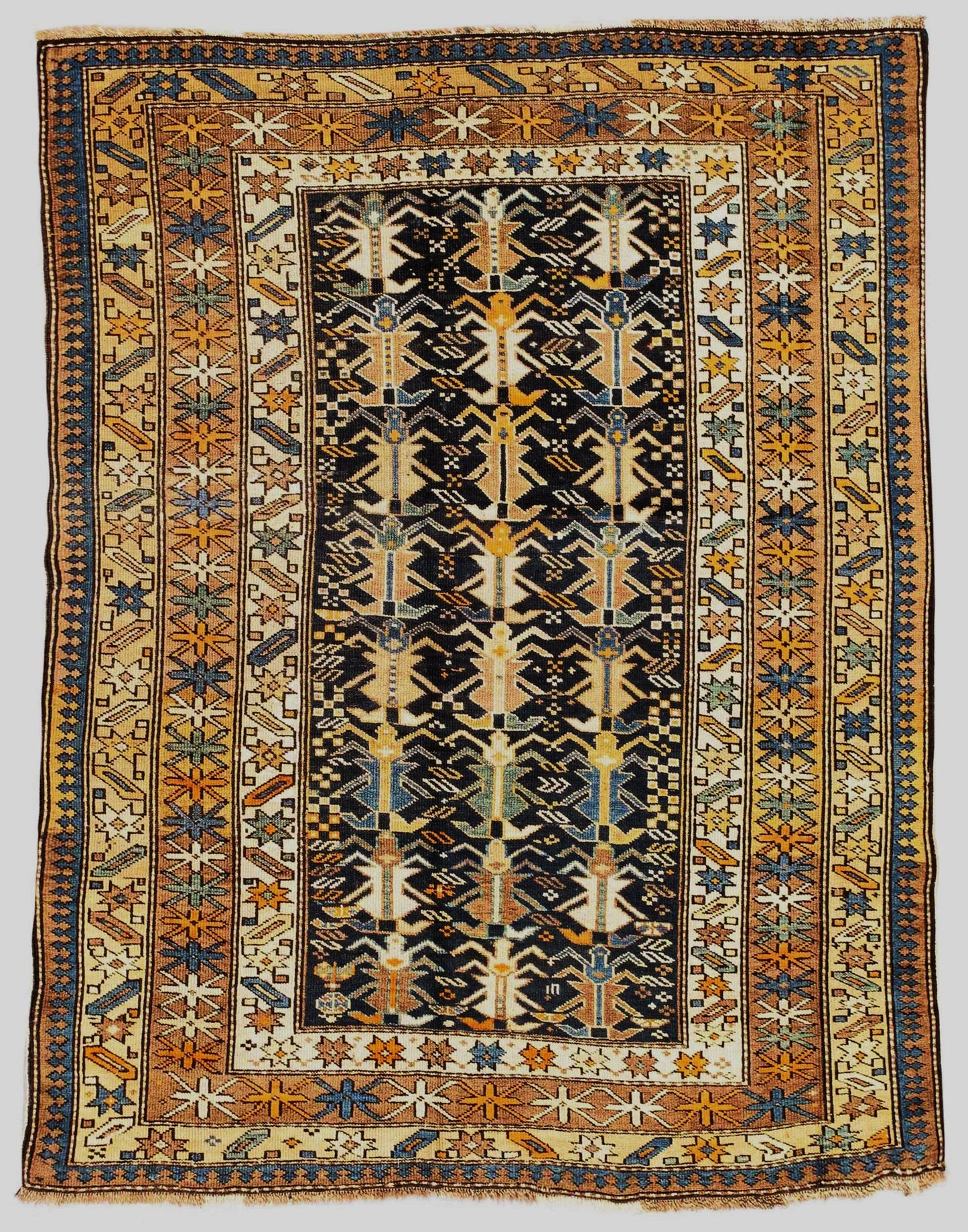 Vintage Caucasian Rug – Antique Aesthetic