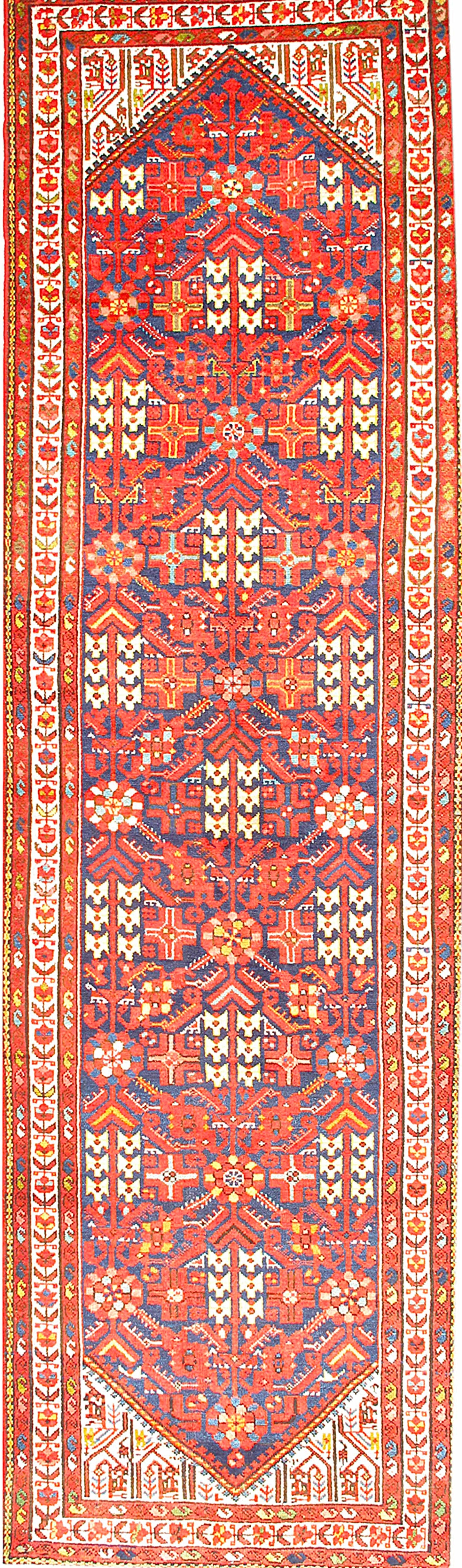 Vintage Azerbajan Rug – Semi-Antique Aesthetic