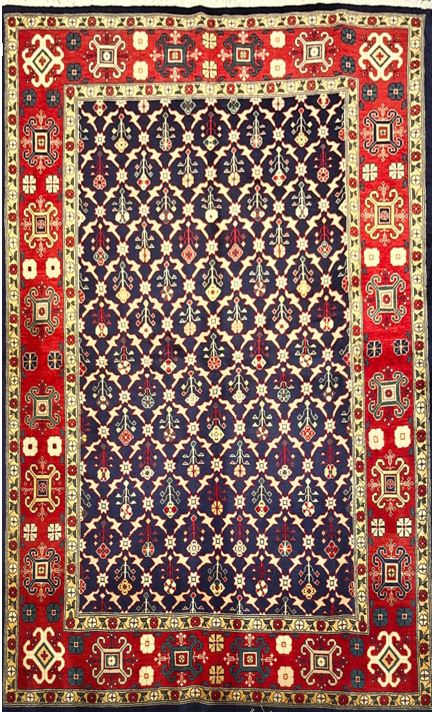Caucasian Shirvan Rug – All-Over Design