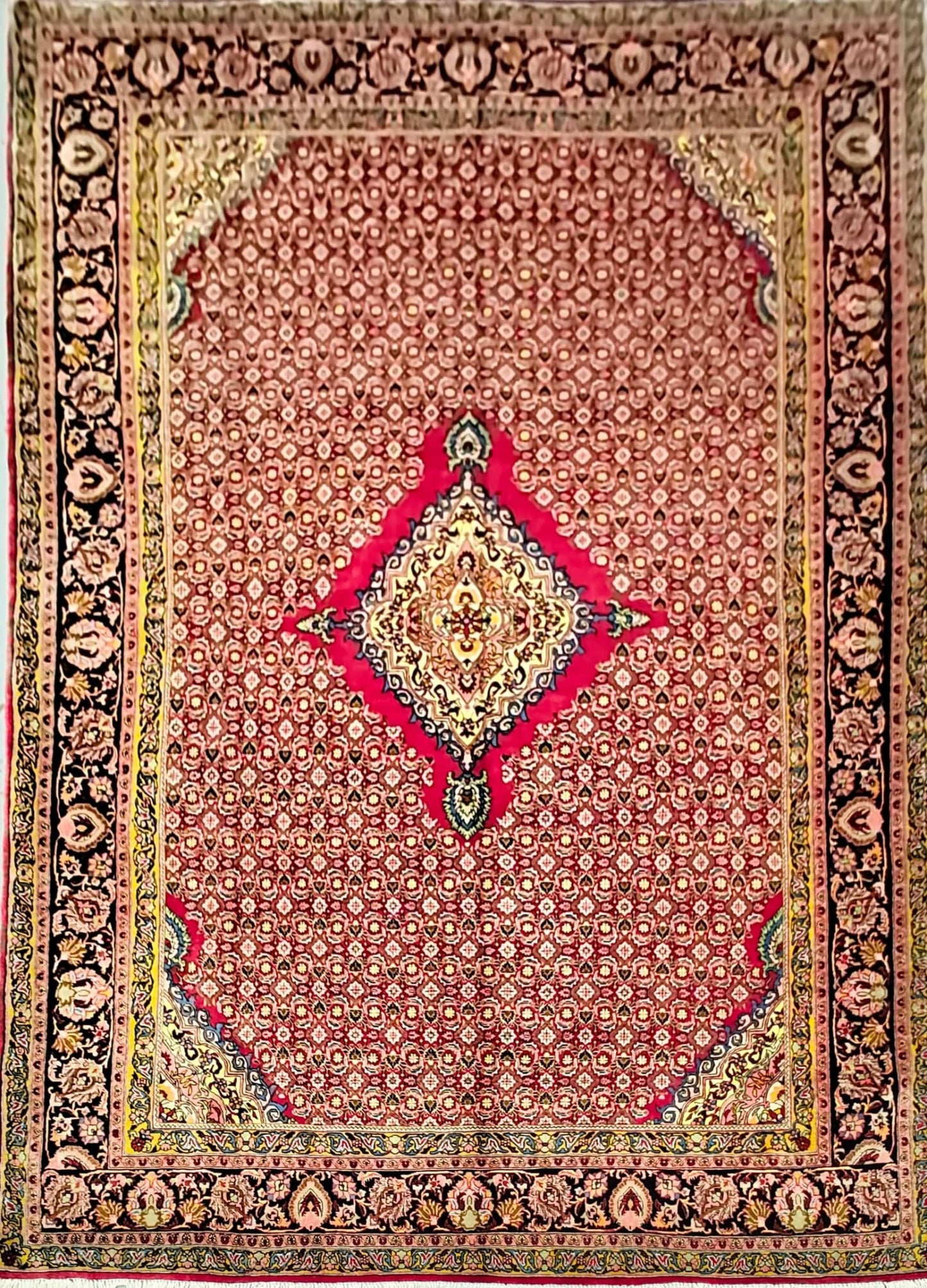 Vintage Bidjar Rug – Semi-Antique Aesthetic