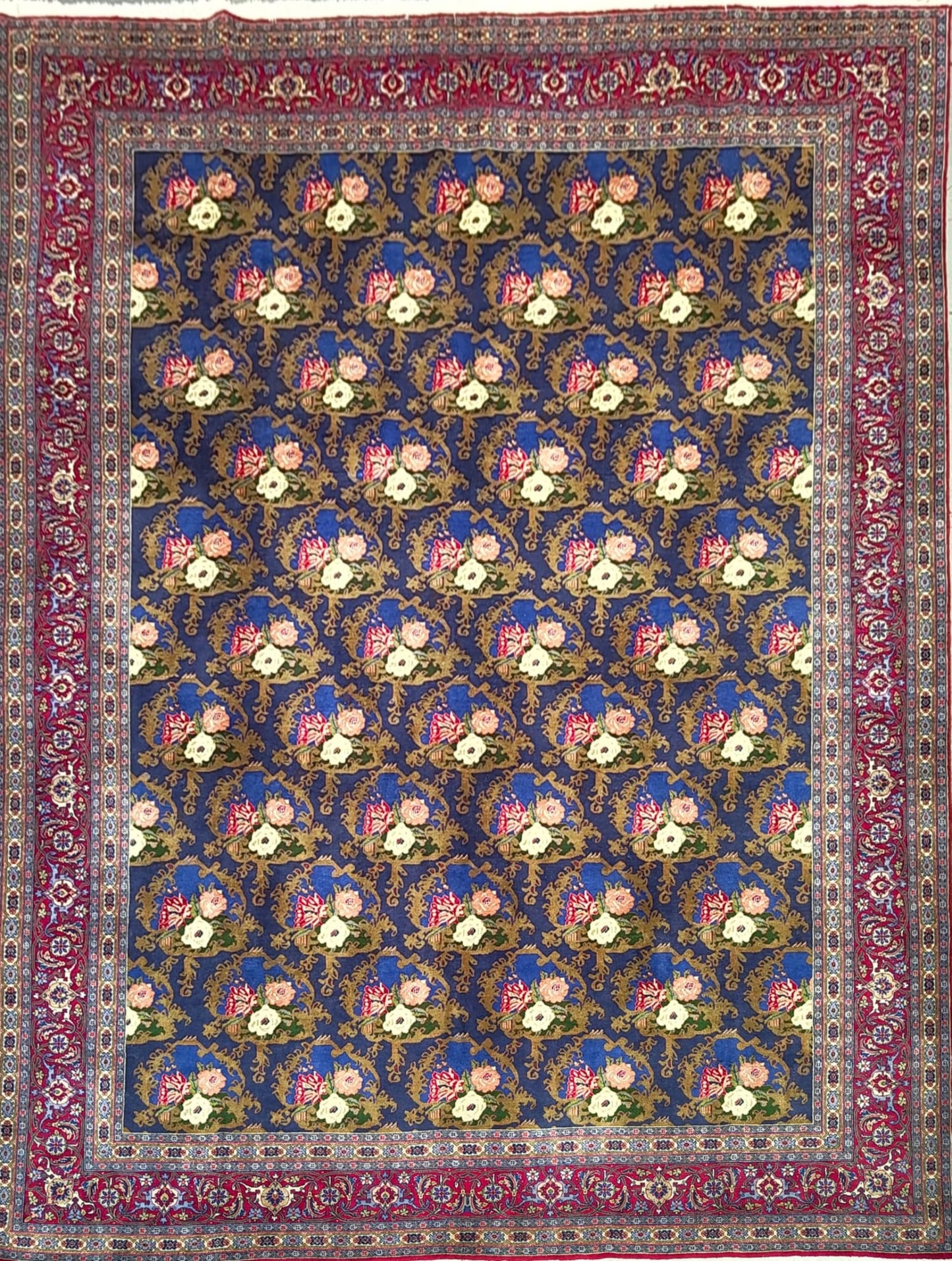 Vintage Senneh Rug – Semi-Antique Aesthetic