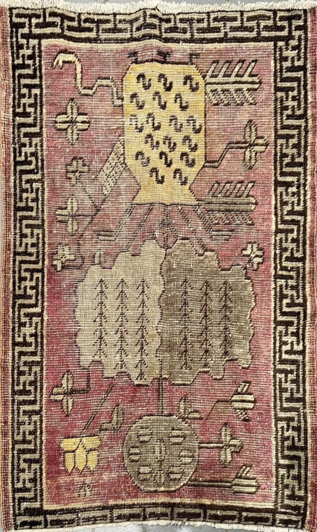 Beautiful Semi-Antique Antique Rug from Persian