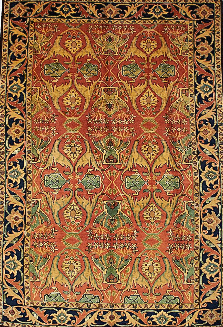 Vintage Ardebil Rug – Semi-Antique Aesthetic