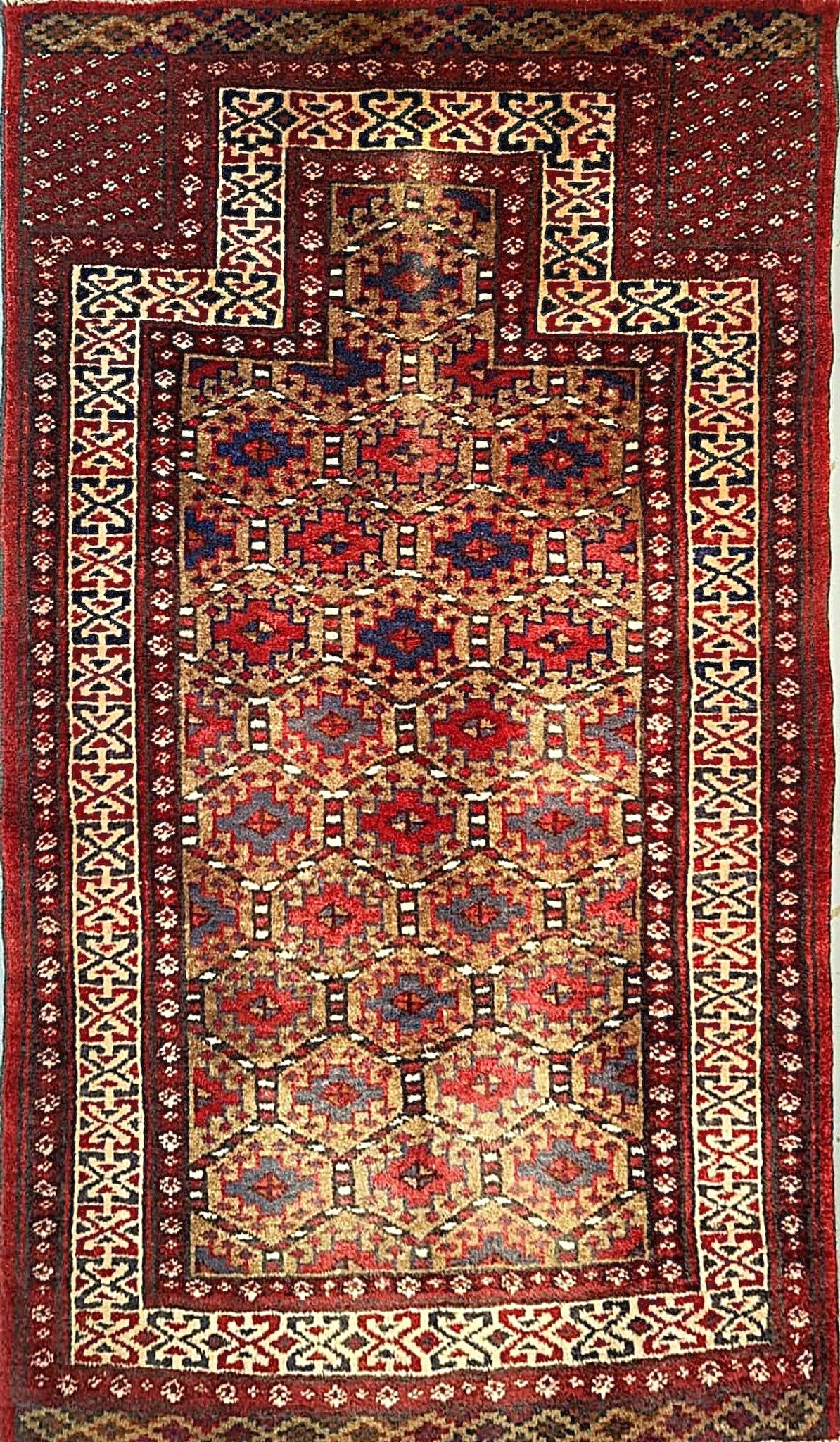 Persian Balouchi Rug – All-Over Design