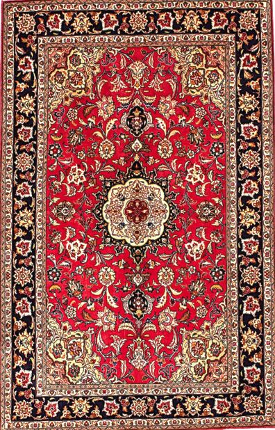 Charming Semi-Antique Rug – Persian Craftsmanship