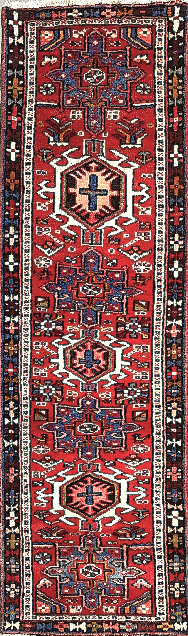 Antique Heriz Rug in All-Over Style