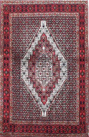 Beautiful Semi-Antique Traditional Rug from Persian