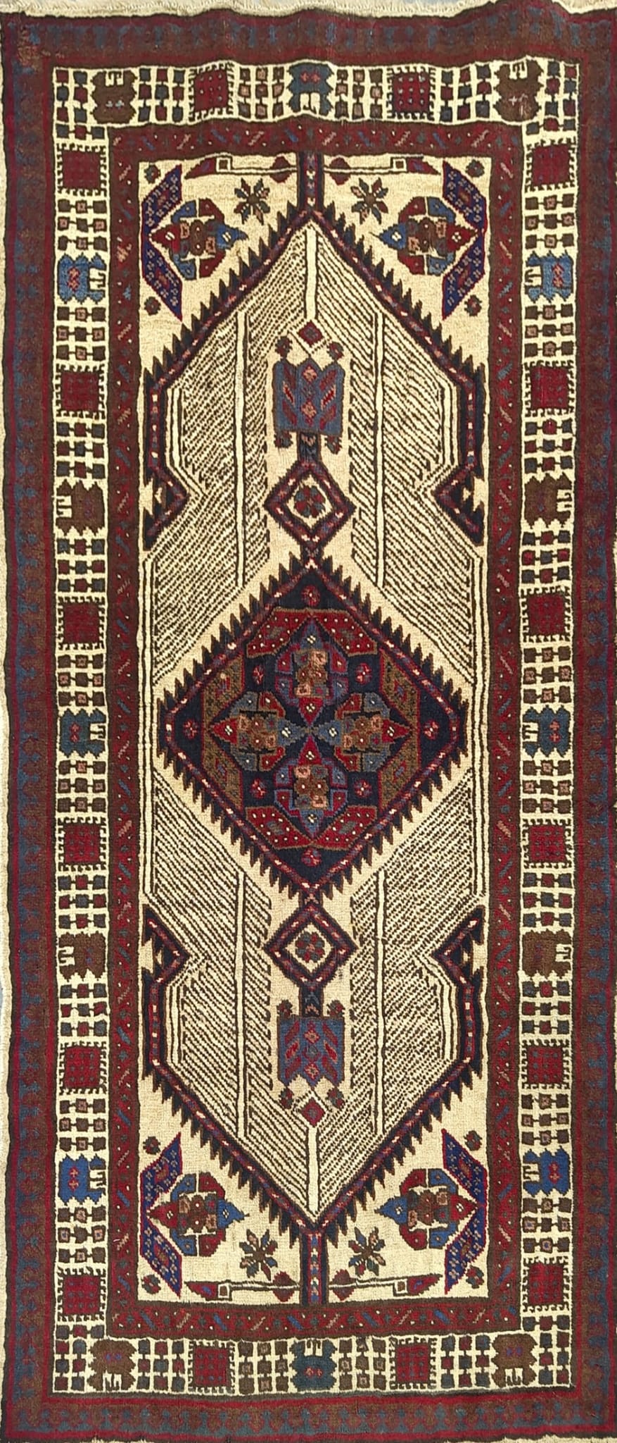 Persian Sarab Rug – Medallion Design
