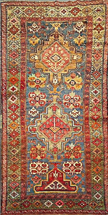 Handwoven Ardebil Rug with All-Over Pattern