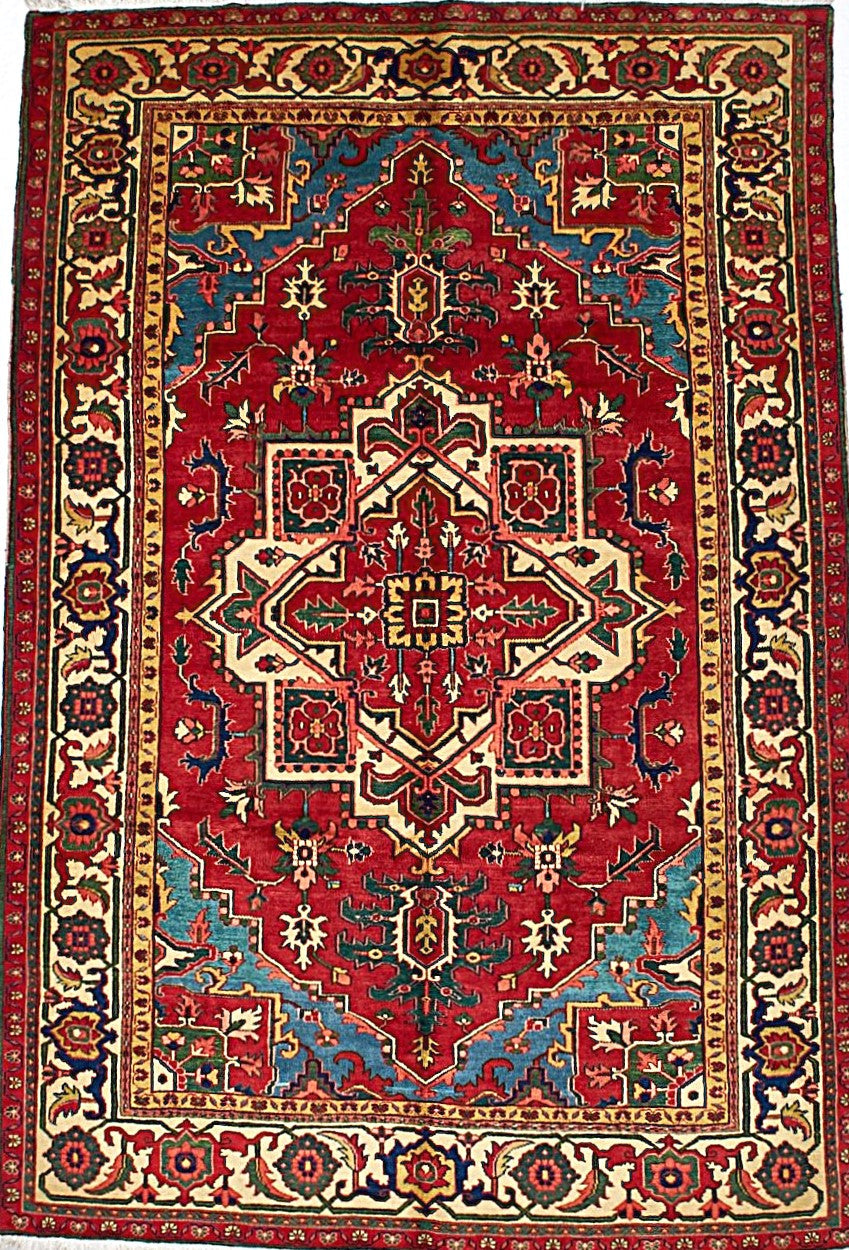 Charming Semi-Antique Rug – Persian Craftsmanship