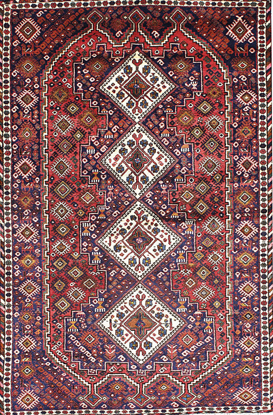 Persian Rug – Semi-Antique Design – 5'9" x 3'10"