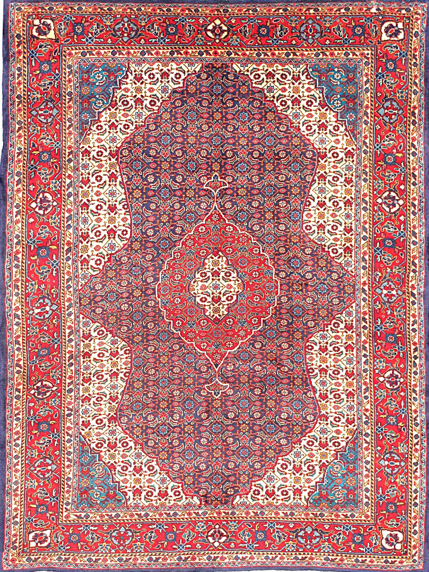 Vintage Sarough Rug – Traditional Aesthetic