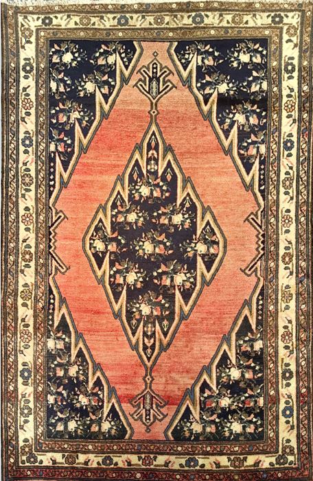 Vintage Maslaghan Rug – Semi-Antique Aesthetic