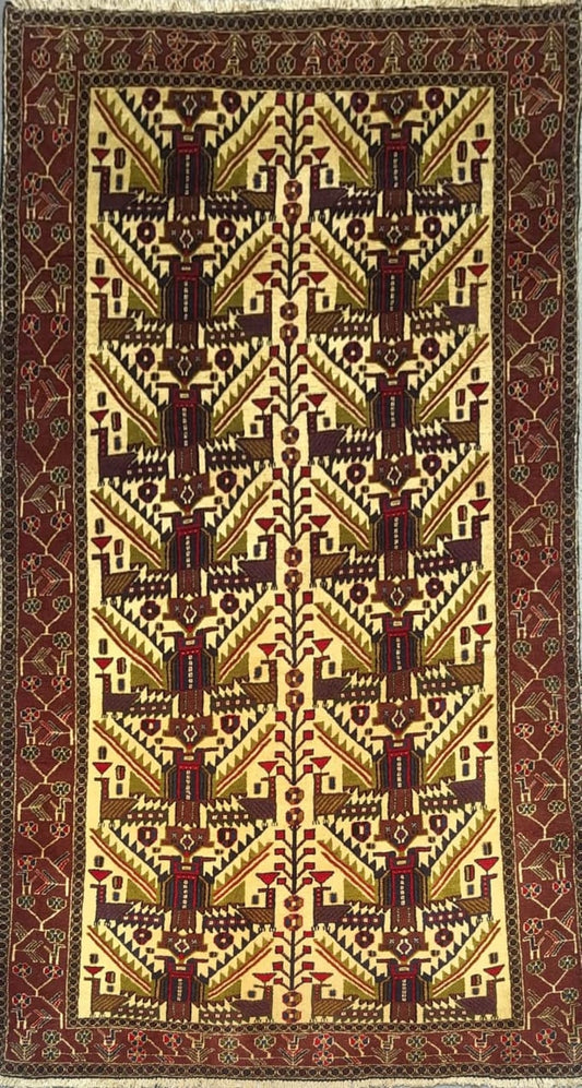 Authentic Persian Rug – All-Over Motif