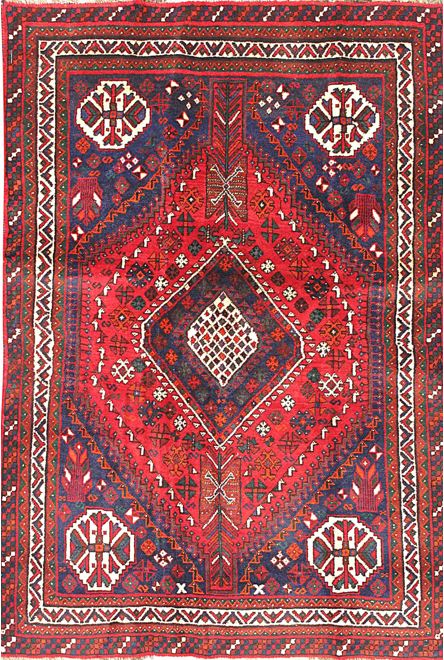 Charming Semi-Antique Rug – Persian Craftsmanship