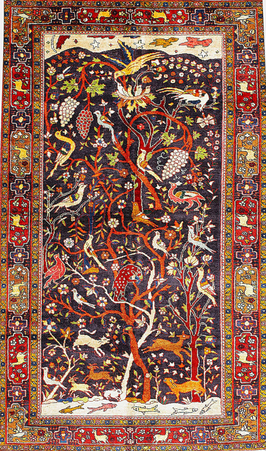 Persian Rug – Semi-Antique Design – 6'10" x 4'6"