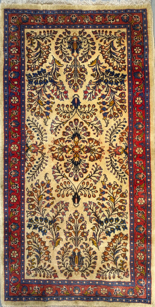 Beautiful Semi-Antique Semi-Antique Rug from Persian