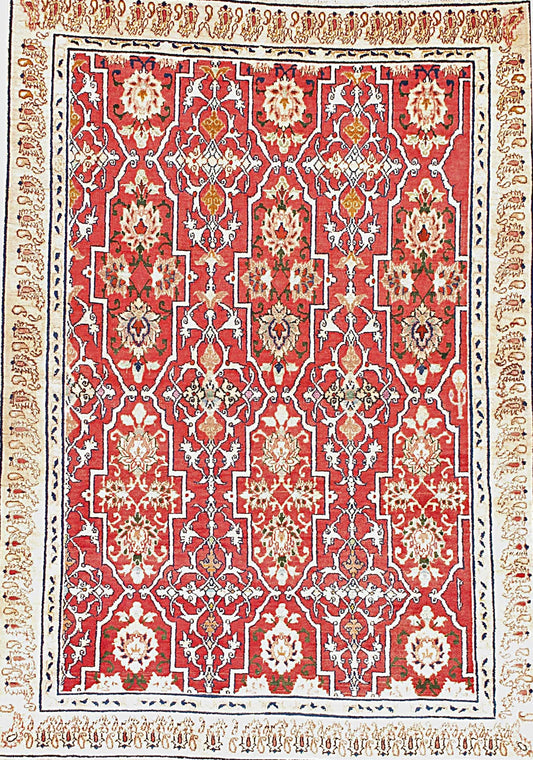 Beautiful Semi-Antique Semi-Antique Rug from Persian