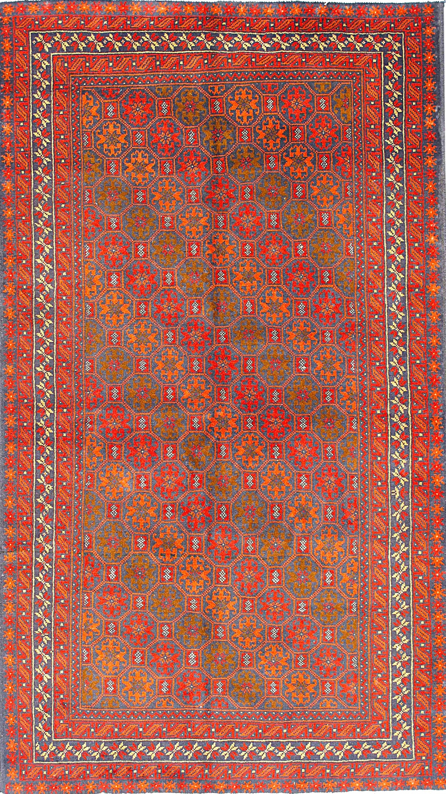 Persian Rug – Traditional Design – 6'4" x 3'7"