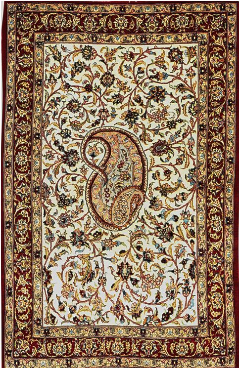 Classic All-Over Rug from Qum