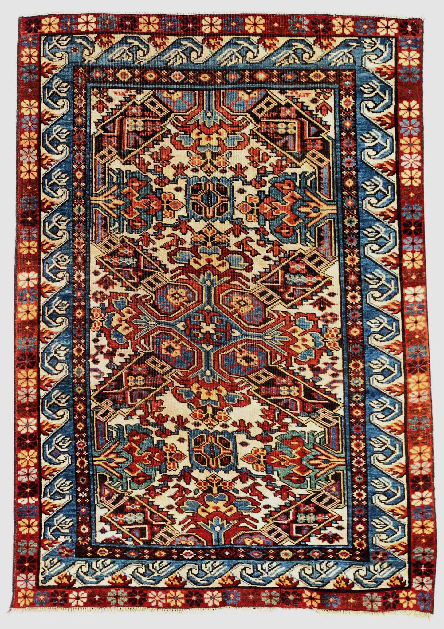 Caucasian Caucasian Rug – All-Over Design