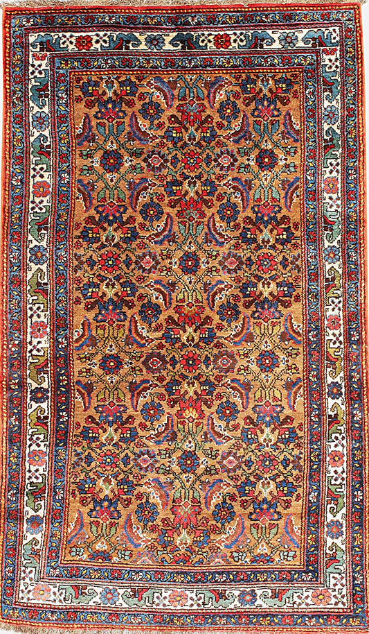 Elegant All-Over Rug – Handmade in Bejar Garus