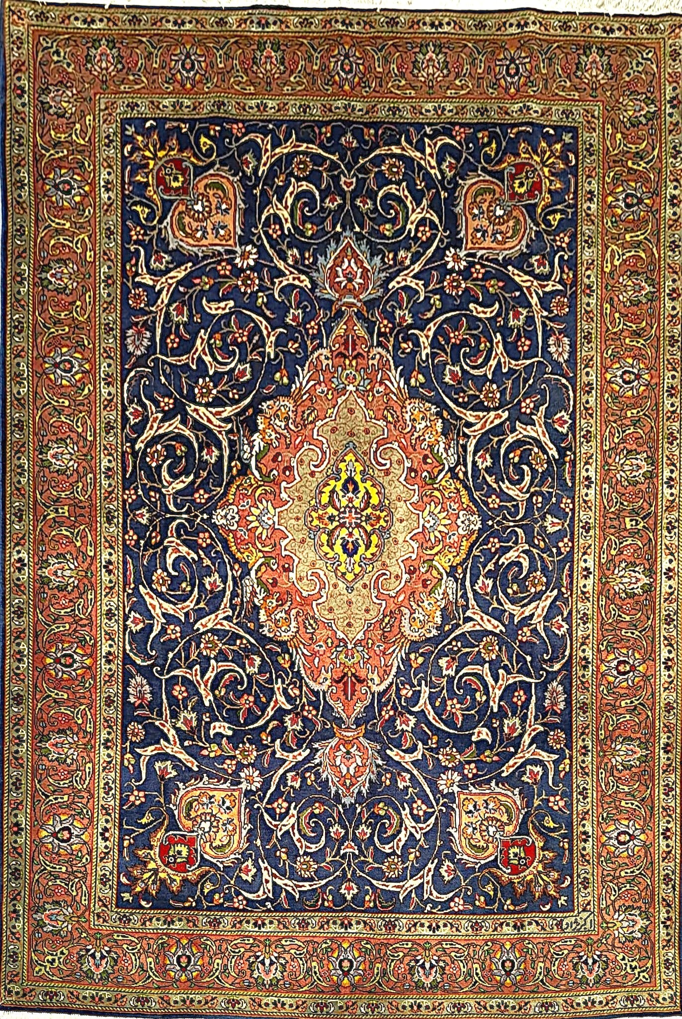 Persian Rug – Semi-Antique Design – 6'5" x 4'7"