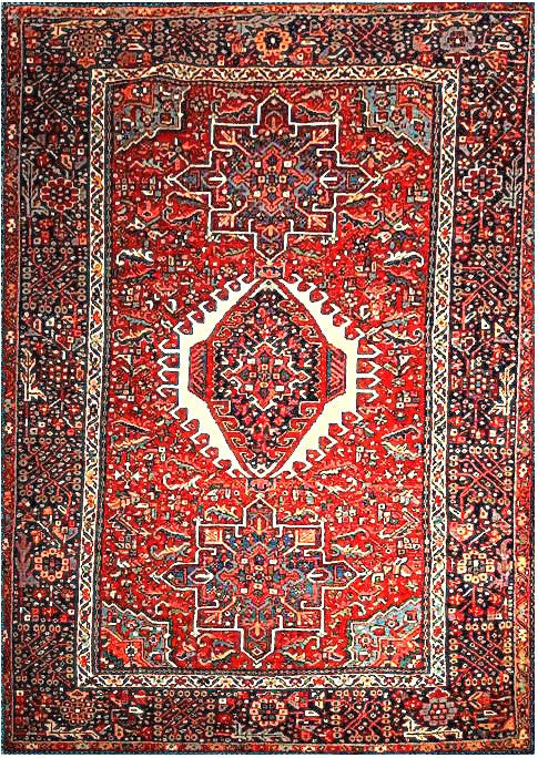 Vintage Karaja Rug – Antique Aesthetic