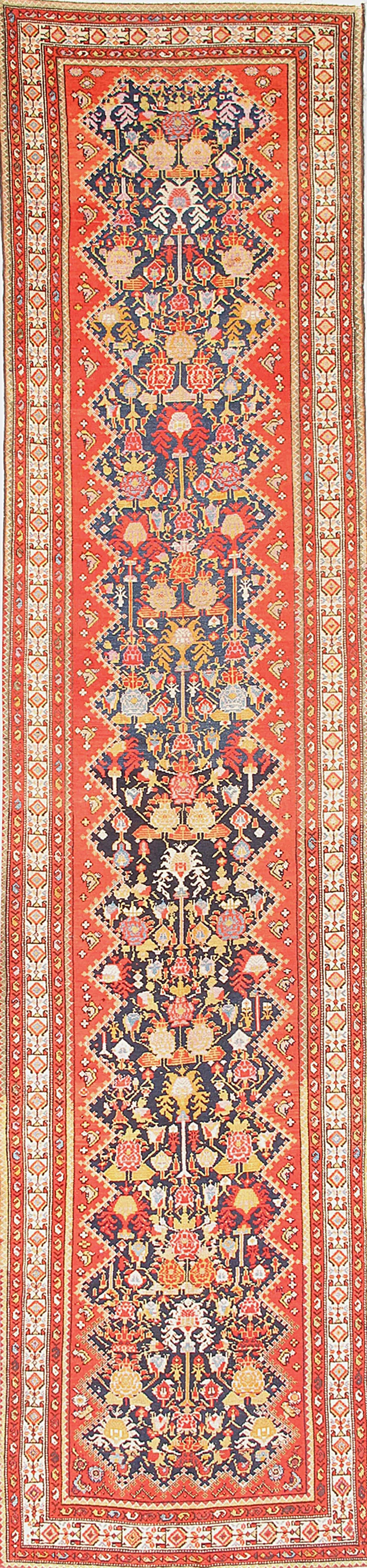 Elegant All-Over Rug – Handmade in Malayer