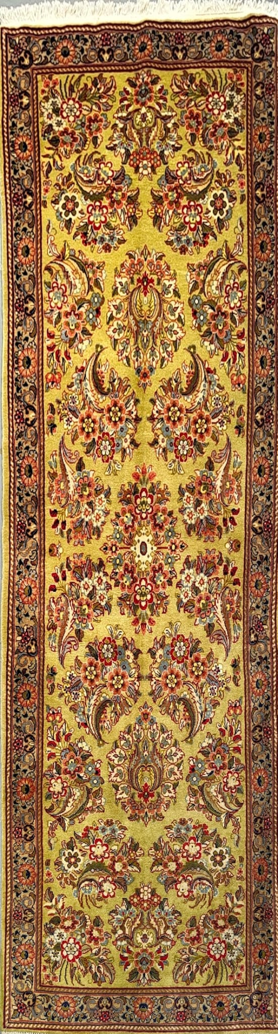 Antique Tabriz Rug in All-Over Style