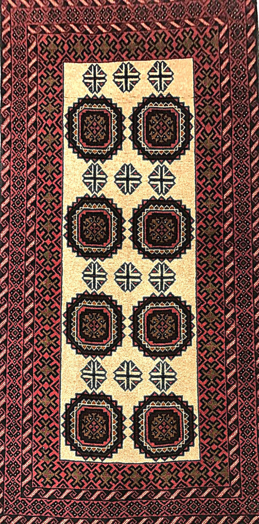 Beautiful Semi-Antique Traditional Rug from Persian