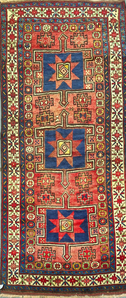 Elegant All-Over Rug – Handmade in Caucasian