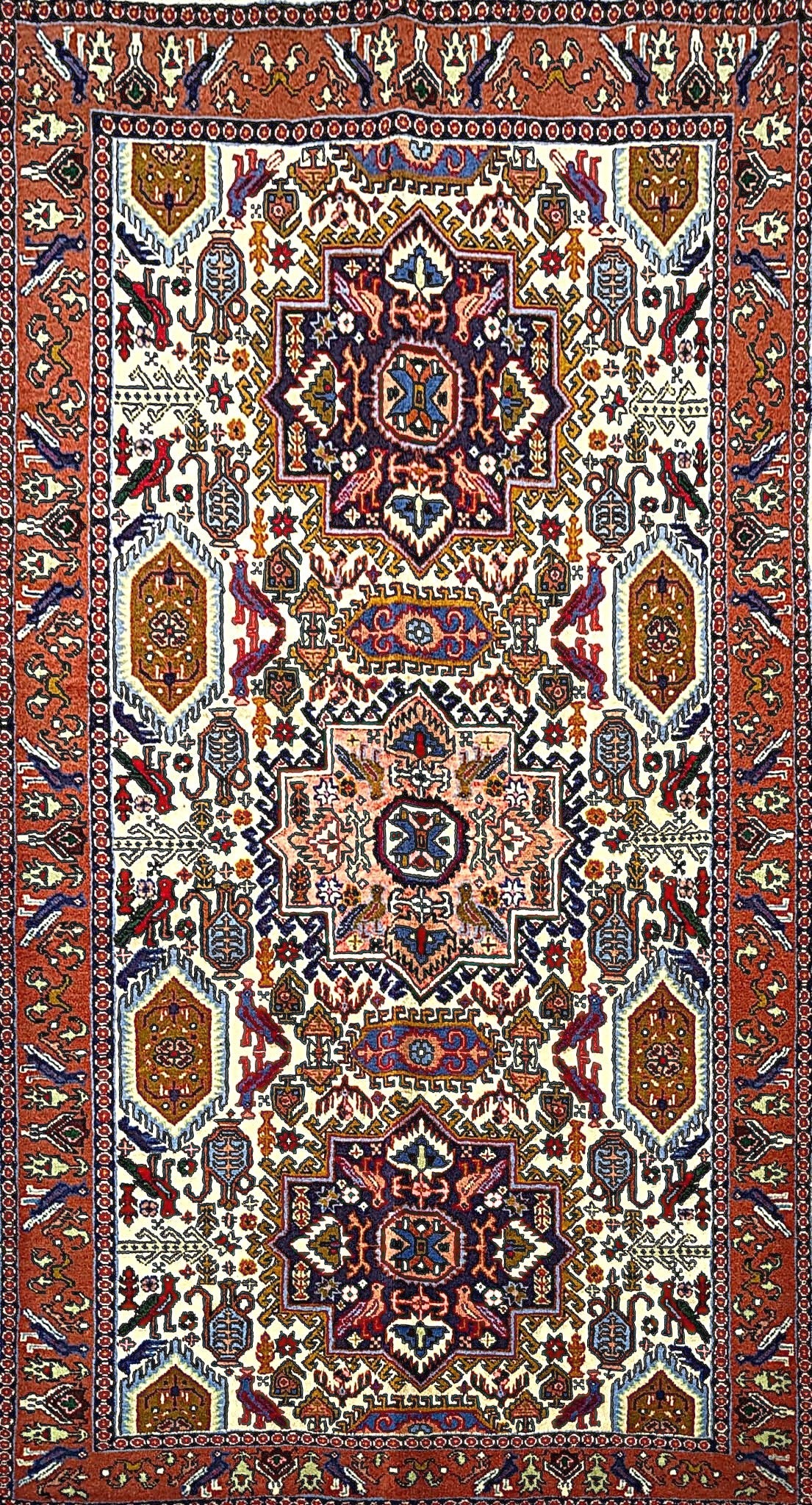 Vintage Ardebil Rug – Contemporary Aesthetic