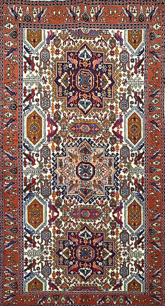Vintage Ardebil Rug – Contemporary Aesthetic