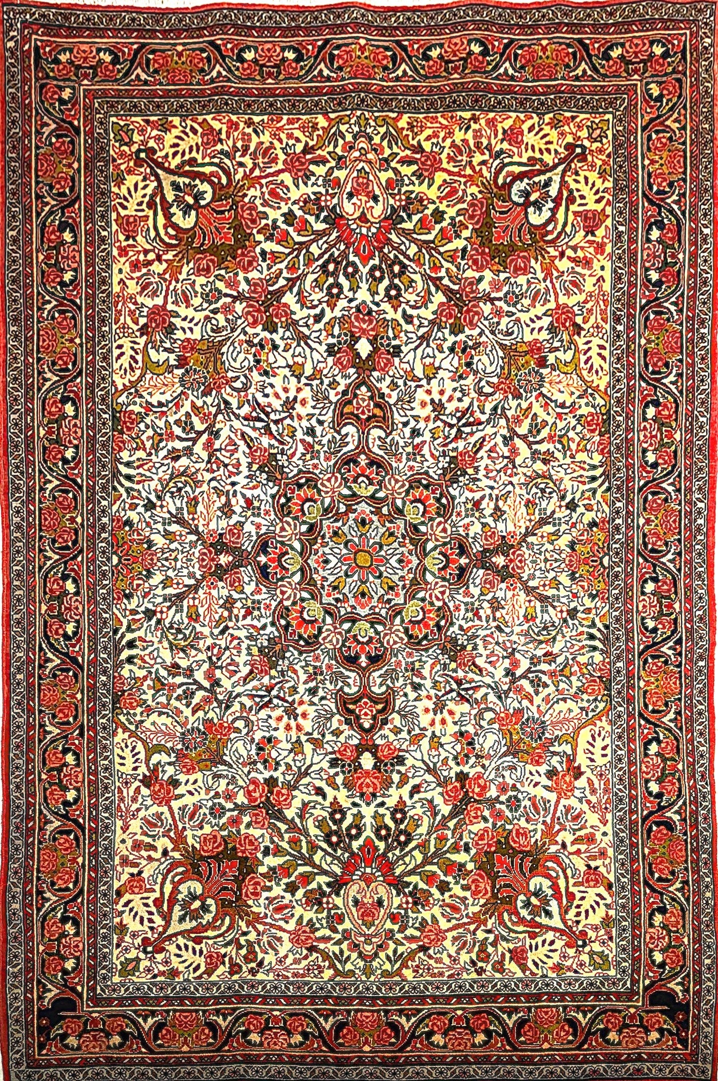 Beautiful Semi-Antique Contemporary Rug from Persian