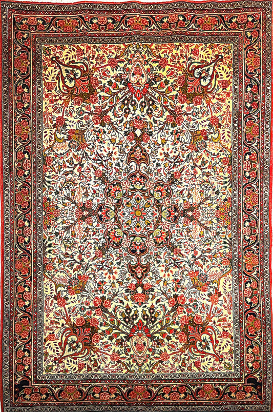 Beautiful Semi-Antique Contemporary Rug from Persian