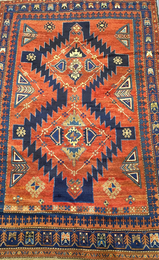 Beautiful Semi-Antique Antique Rug from Caucasian