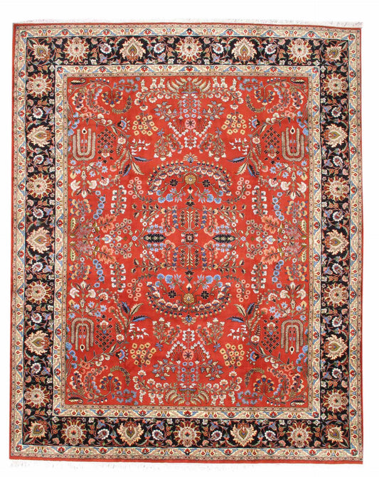 Vintage Sarough Rug – Traditional Aesthetic