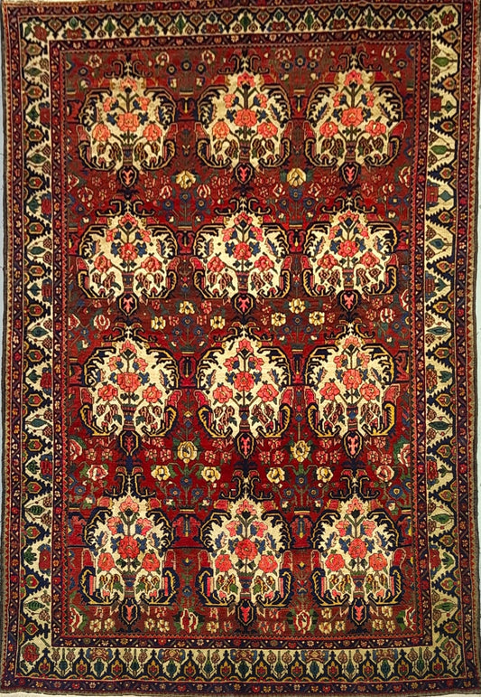 Persian Bakhtiari Rug – All-Over Design