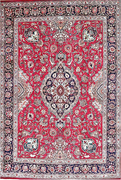 Persian Rug – Semi-Antique Design – 10'11" x 7'11"