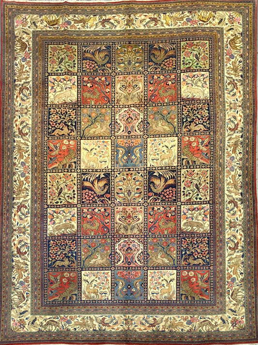 Vintage Sarough Rug – Semi-Antique Aesthetic