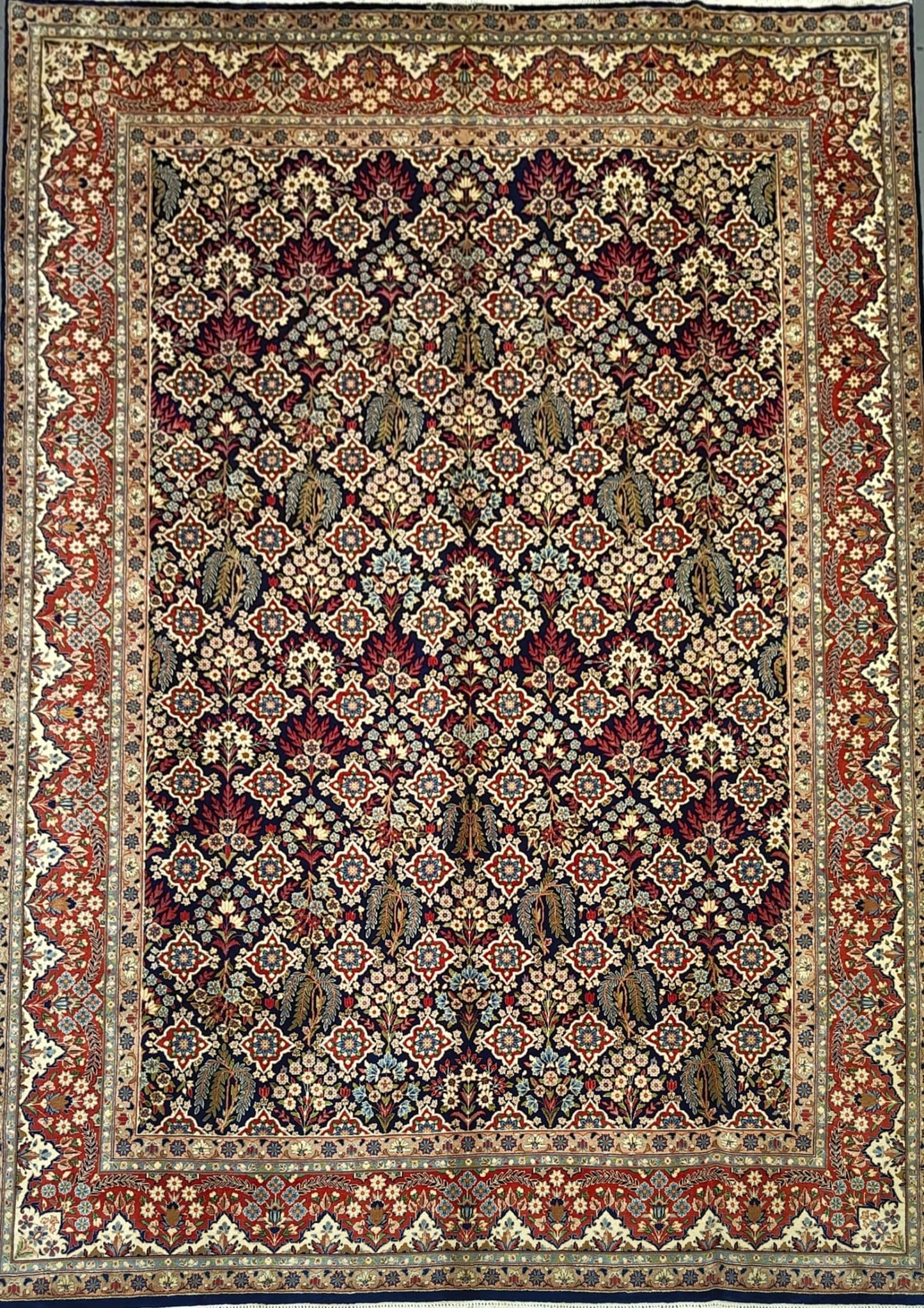 Classic All-Over Rug from Yazd