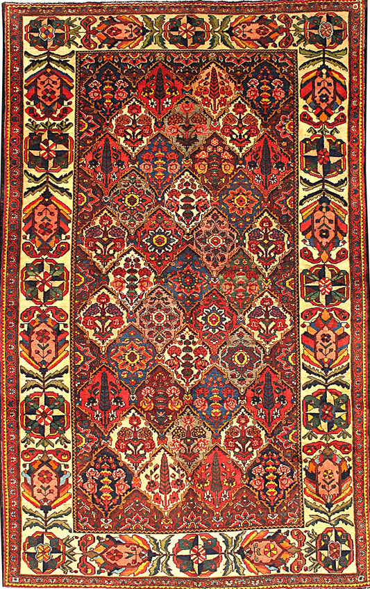 Charming Semi-Antique Rug – Persian Craftsmanship