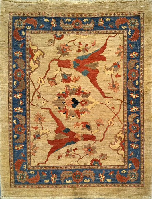 Beautiful Semi-Antique Contemporary Rug from Persian