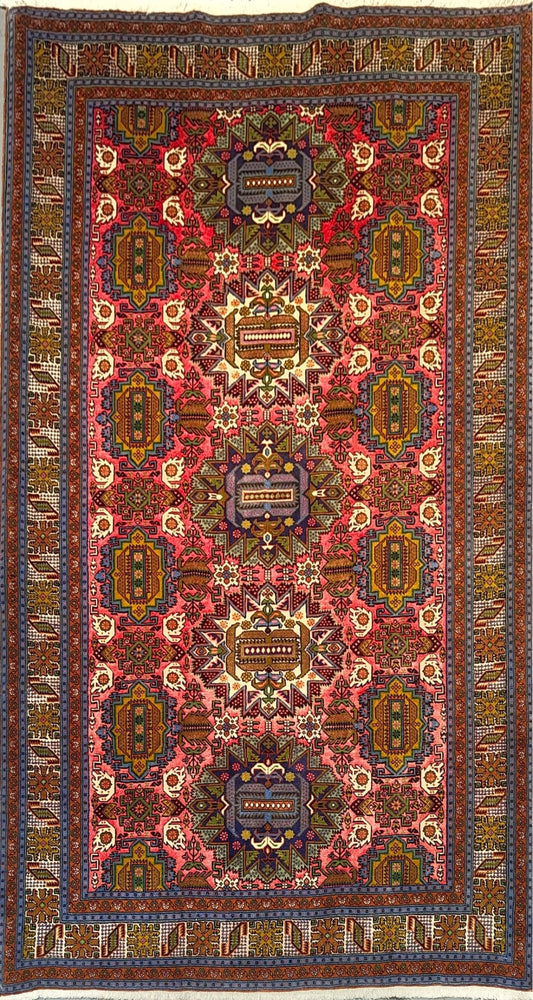Beautiful Semi-Antique Traditional Rug from Persian