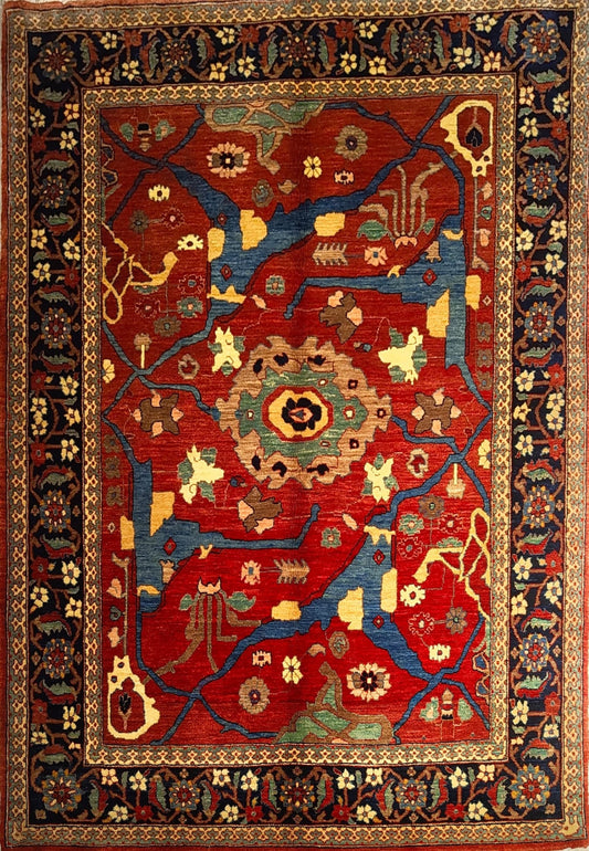 Beautiful Semi-Antique Contemporary Rug from Persian
