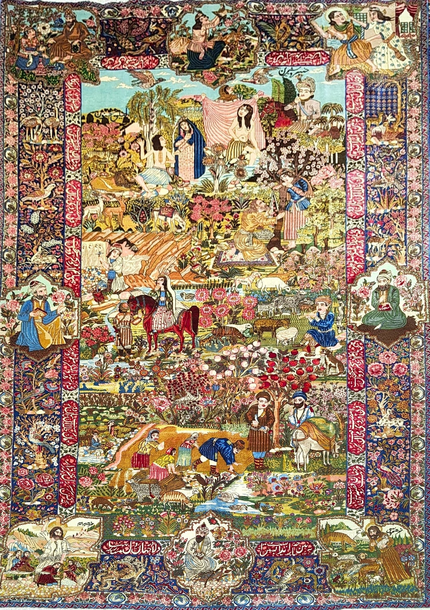 Persian Rug – Antique Design – 11'3" x 6'9"