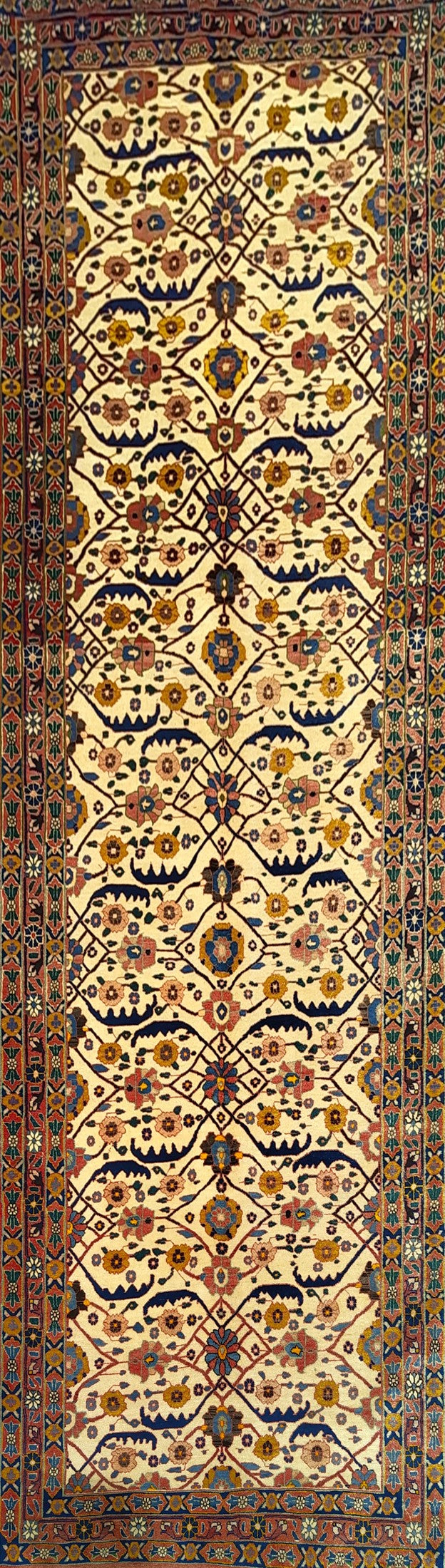 Beautiful Semi-Antique Traditional Rug from Persian