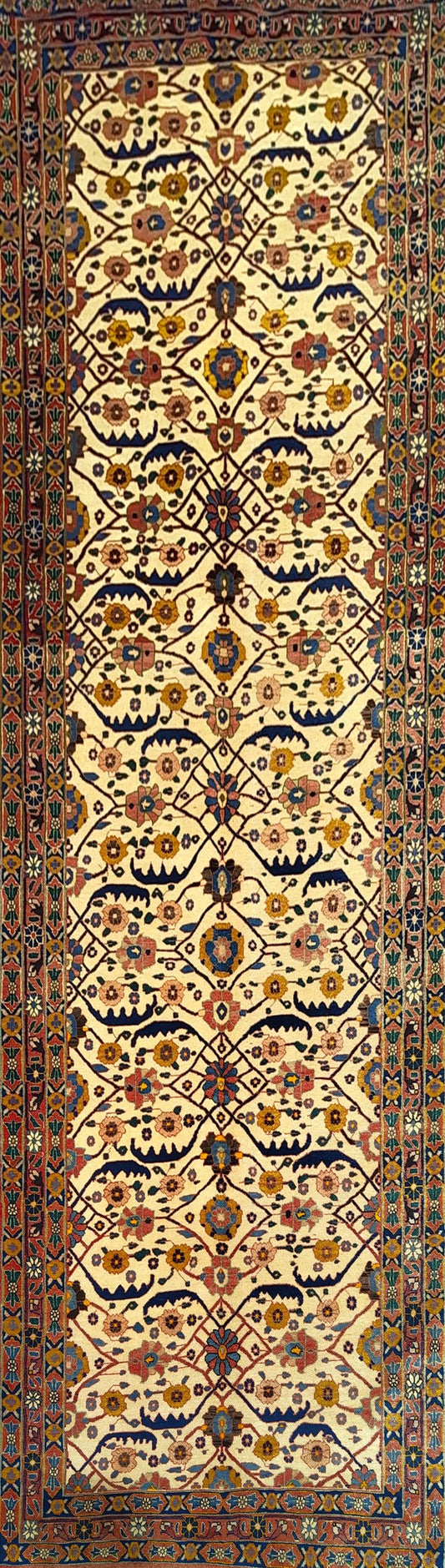 Beautiful Semi-Antique Traditional Rug from Persian